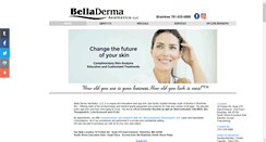 Desktop Screenshot of belladermaskinclinic.com