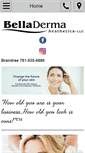 Mobile Screenshot of belladermaskinclinic.com